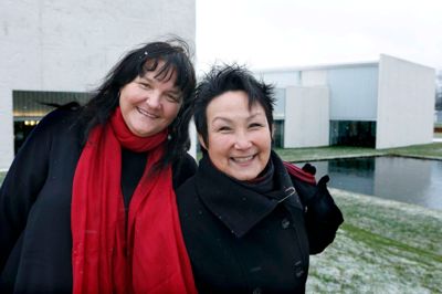 Mary Elisabeth Holm, t.v., og Charlotte Lindbjerg er »MCHeArt«. M for Mary, C for Charlotte, Heart for det sted, deres kommende event finder sted. Men mest fordi det er en event skabt med hjertet. ?Foto: Henrik Ole Jensen