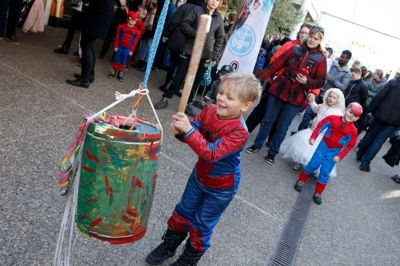 Spiderman i action ?Foto: Henrik Ole Jensen