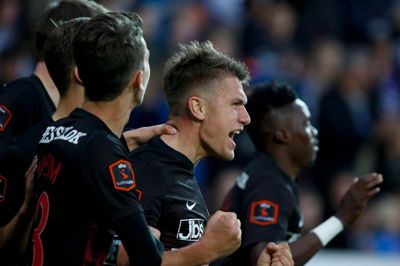 Flere og flere virksomheder vil gerne være en del af FC Midtjylland og juble med på MCH Arena. ? Foto: Henrik Ole Jensen