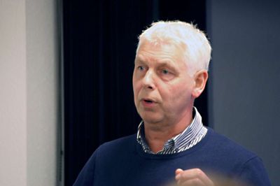 Brian Bøge Christensen (V) vil gerne decentralisere, men det betyder ikke, at han vil flytte rådhuset til Klovborg. ?Foto: Kim Kristensen