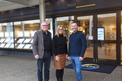 De tre partnere i EDC Ikast - Kurt Møller, Heidi Thoustrup og Søren Kirkegaard ?PRIVATFOTO