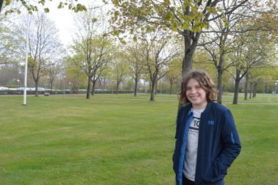 Theis Nelander er tilbage på Nordre Skole. Sidste sommer deltog han i TV-konkurrencen »Livredderne«, der for tiden kan ses på DR Ultra. ?Foto: Flemming Thulstrup