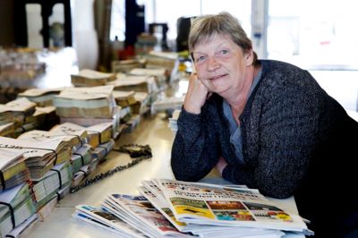 Helle Pedersen - gør klar til dagens opgaver ?Foto: Flemming Hansen
