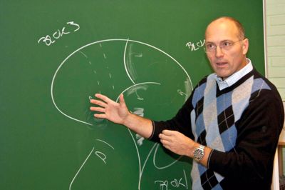 Peter Thybo var blandt foredragsholderne, da Ældrerådet holdt studiedag. ?Privatfoto