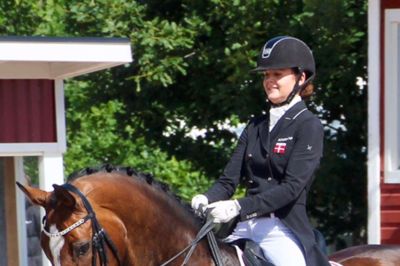 Anne Piechnik på sin hest Dibsi ?Privatfoto