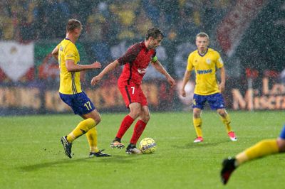 FCM slog Arka Gdynia ud, men måske stopper det europæiske eventyr her. Foto: Flemming Hansen