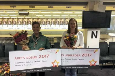 Kathrine Skovdal Hansen fra De Grønne Pigespejdere i Isenvad blev Årets ildsjæl, mens Amanda Richard Jensen fra Højris Rideklub modtog prisen som Årets ungleder.