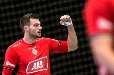 Eivind Tangen blev topscorer for HCM med seks mål, da herningenserne vandt 28-27 på Mors. Foto: Tom Laursen (Arkiv)