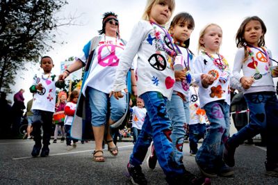 Børnekarneval.