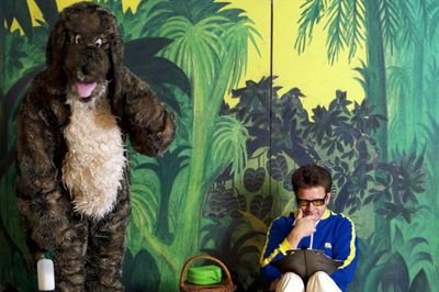Feriens arrangementer slutter om fredagen når Børneteatret kommer med »Den tårnhøje Hund« for de tre-otte årige. ?foto: privat