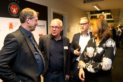Ib Lauritsen til venstre bliver ny borgmester
