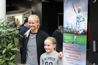 Der blev taget mange fotos sammen med Pernille