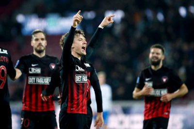 FC Midtjylland vandt årets sidste hjemmekamp 3-1 over OB.
Foto: Flemming Hansen