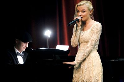 Ditte Marie Kristensen skal synge sammen med Pelle Emil Hebsgaard. ?Foto: Steen hebsgaard