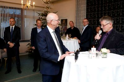 To kombattanter, som udviklede et godt samarbejde - Carsten Kissmeyer og viceborgmester Preben Christensen. ?Foto: Henrik Ole Jensen