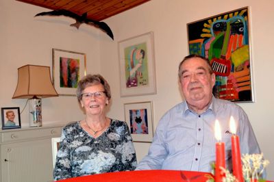 Bente »Putte« og Kjeld Broberg Lind kan den 26. december fejre diamantbryllup ?foto: Laila Kempel