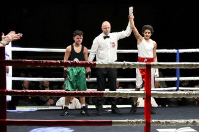 Malik Tanis er her jysk mester. ?Foto: Privat