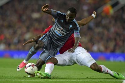Pione Sisto fik 73 minutter på banen, da Celta Vigo slog Betis Sevilla. Foto: Scanpix/Miguel Riopa