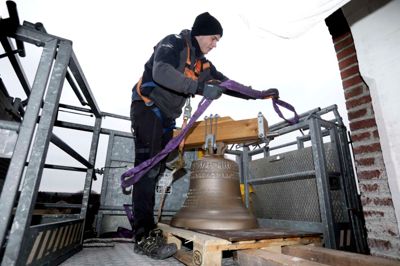 Isenvad Kirke får ny klokke. ?Foto: Henrik Ole Jensen