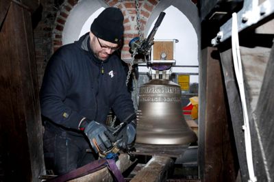 Lars Bek Nielsen er ved at have klokken på plads. ?Foto: Henrik Ole Jensen