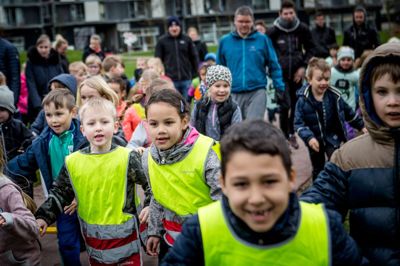 Der er fart over feltet på 700 skoler i Norden, når Team Rynkeby holder skoleløb. ?FOTO: PRESSEFOTO