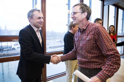 Michael Ziegler og Anders Bondo Christensen. Foto: Scanpix/David Leth Williams