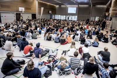 Landets folkeskoler og daginstitutioner bliver hårdt ramt, hvis det kommer til en lockout 10. april. Foto: Scanpix/Mads Claus Rasmussen/arkiv