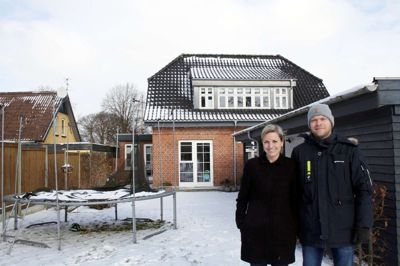 - Har det betydning, at vi har renoveret vores hus og etableret familieliv i centrum af byen og nu står til at miste alt, spørger Marie Louise Daugaard og Per Mølhave Christiansen.