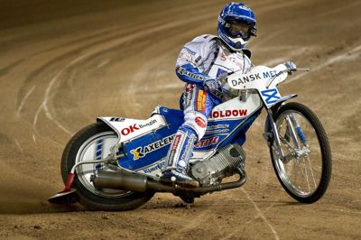 Scanpix/Keld Navntoft/arkiv. Nicki Pedersen var involveret i et alvorligt styrt i maj sidste år, men nu er speedwaystjernen tilbage.