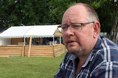 Robert Bagger: - Vi vil skabe en festival med stemning og god musik - og ikke bare på at være flest. ?Foto: Kim Kristensen