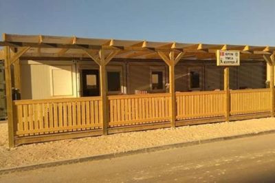 KFUM Soldaterhjem i Irak. ?Foto: privat
