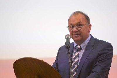 Formand på gymnasiet gennem otte år, Bo Jensen, blander sig i debatten om 10. klasse-skolens fremtid. ?Foto: Steen Hebsgaard