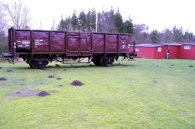 En af nyhederne på Søby Brunkulsmuseum, som indleder sæsonen skærtorsdag, er denne togvogn. Vognen er magen til de togvogne, en brunkulsarbejder i løbet af 10 timer kunne fylde tre af med håndkraft. ?Privatfoto