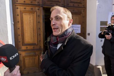 Høje Taastrups konservative borgmester, Michael Ziegler, er formand for KL's Løn- og Personaleudvalg, og topforhandler for de kommunale arbejdsgivere. Her ankommer han til Forligsinstitutionen på Sankt Annæ Plads i København mandag. Forhandlingerne sluttede sent natten til tirsdag uden resultat. Foto: Ritzau/Scanpix/Martin Sylvest/arkiv