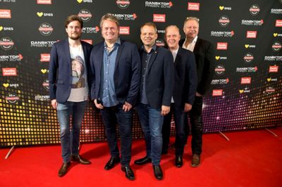 Kandis. Rød løber ved Dansktopprisen 2018. Foto: Tom Laursen
