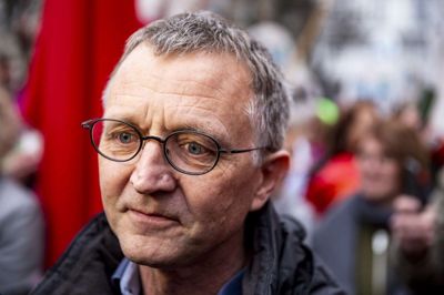 Efter 21 timers maratonforhandlinger i Forligsinstitutionen ser lærernes formand, Anders Bondo, stadig en risiko for en omfattende konflikt på det statslige arbejdsmarked. Foto: Ritzau/Scanpix/Uffe Weng/arkiv