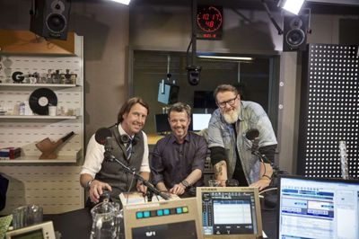 Scanpix/Mingo /dr/handout. Kronprins Frederik besøgte onsdag DR Byen for at optage radioprogrammet "Kronprins Frederik på P4", der inviterer lytterne med på en musikrejse gennem de seneste fem årtier.