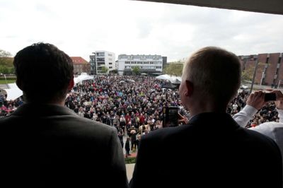 Fra guld-fejringen for tre år siden