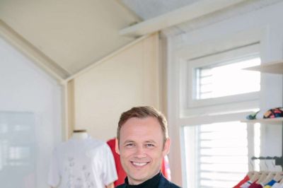 Allan Vad Nielsen er fra Bording, men bor nu i Ikast. I 2017 tiltrådte han som topchef i Hummel. ?Foto: Privat