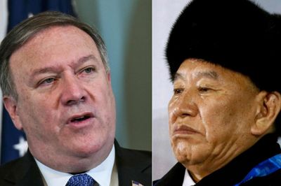 Mandel Ngan, Patrick Semansky/Ritzau Scanpix. USA's udenrigsminister, Mike Pompeo (t.v.), mødes i denne uge med Kim Yong-chol, der anses for at være Kim Jong-uns højrehånd.