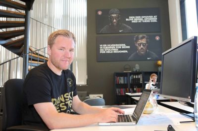 FCM ligger også på førstepladsen i forhold til de øvrige Superligatopklubber, når det handler om at udnytte moderne teknologi, siger Mads Bendiksen, dataansvarlig for FCMs fysiologiske træning Foto: Jens Anton Nordestgaard