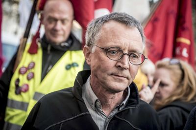 Formanden for Danmarks Lærerforening, Anders Bondo Christensen, fik efter langvarige forhandlinger hevet en overenskomstaftale i hus tidligere på foråret. Rekordmange lærere har taget stilling til resultatet, og det blev et klart ja. Foto: Mads Claus Rasmussen/arkiv/Ritzau Scanpix