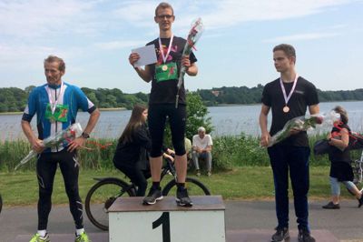 Rasmus Bach Boysen på 1. pladsen.
Foto: Privat