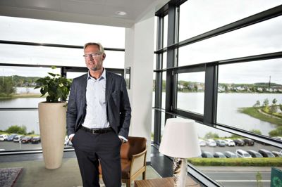 Jyske Banks administrerende direktør, Anders Dam, og bankens bestyrelse sender milliarder til aktionærerne. Foto: Henning Bagger/Ritzau Scanpix