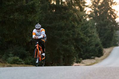 Rasmus Winther fra Nørre Snede har gennem sin cykling indsamlet 15.000 kroner til Diabetesforeningens landsindsamling. ?FOTO: PR-FOTO
