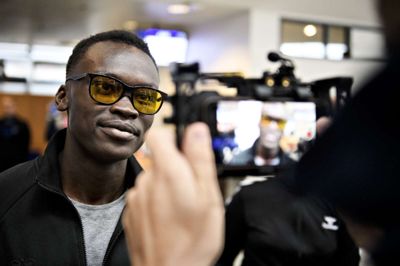 Pione Sisto rejste mandag til Rusland sammen med resten af landsholdet. Før VM kæmper Celta Vigo-spilleren med selvtilliden, vurderer Åge Hareide, der vil vise ham tv-klip fra efteråret, hvor Sisto var en afgørende faktor i kvalifikationen til VM. Foto: Philip Davali/Ritzau Scanpix