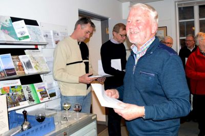 Erik Hansen da man for nogle år siden udgav bogen om Ikast Håndværker- og Borgerforening. ?Foto: Laila Kempel