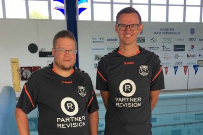 Ny trænerduo skal føre det gode talentarbejde videre i Ikast Svømme Klub ?foto: Privat