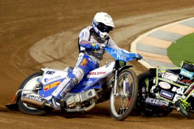 Sportxpress/Ritzau Scanpix. Nicki Pedersen nåede ikke videre blandt de otte bedste i Cardiff.
