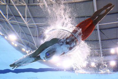 Stefan Wermuth/arkiv/Reuters. Pernille Blume vandt to danske medaljer ved OL i Rio. Ved VM i Kina bliver Blume og de øvrige danskere dog ikke sendt afsted af Dansk Svømmeunion.